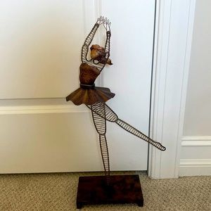 vintage dancer sculpture